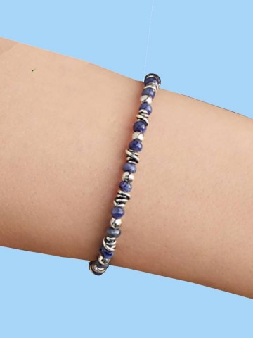 Bracciali - Rock - 10841 BRACCIALE RIO SODALITE GIOVANNI RASPINI