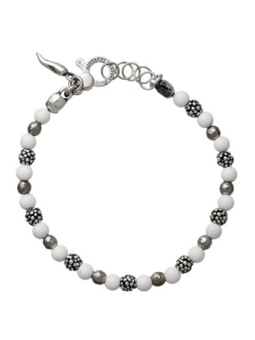 Bracciali - Perlage - 10845 BRACCIALE RIO AGATA BIANCA GIOVANNI RASPINI