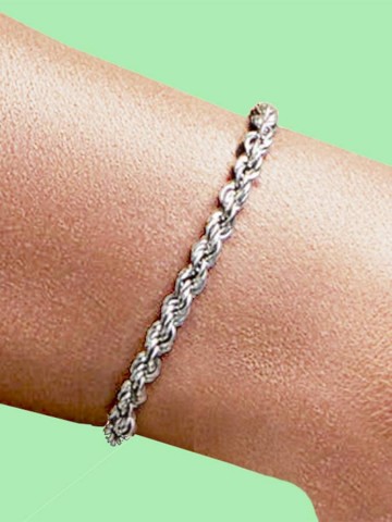 Bracciali - Catene - 10136 BRACCIALE TORCHON PICCOLO GIOVANNI RASPINI