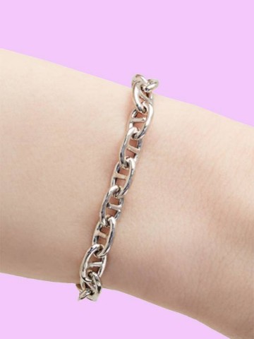 Bracciali - Catene - 12014 BRACCIALE MAGLIA MARINA