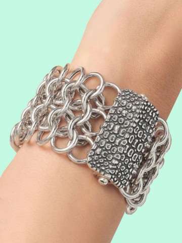 Bracciali - Animalier - 12263/L BRACCIALE ALLIGATOR GRANDE GIOVANNI RASPINI