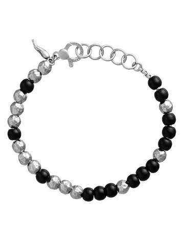 Bracciali - Bracciali uomo - 11856/L BRACCIALE ONICE E SFERE GIOVANNI RASPINI