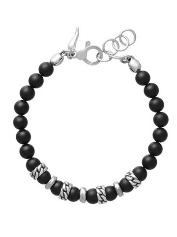 Bracciali - Bracciali uomo - 11857/L BRACCIALE UOMO TANGO GRAFITE GIOVANNI RASPINI